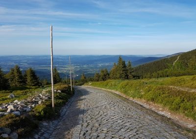 droga w karkonoszach